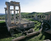 architecture-antique;antiquite;romain;dougga;temple;caelestis
