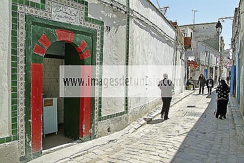 architecture musulmane;medina;tunis