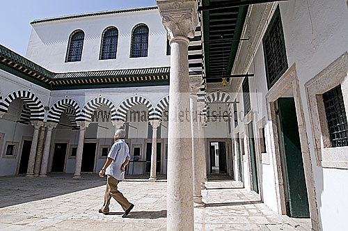 architecture musulmane;Palais;tunis;medina;MŽdersa