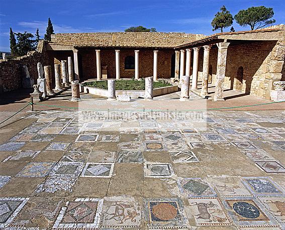 antiquitŽ;villa;mosaique;romain;