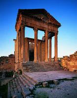 architecture-antique;antiquite;romain;dougga;temple;capitole