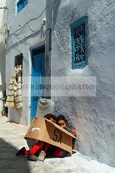 ruelle;medina;architecture;musulmane;hammamet;