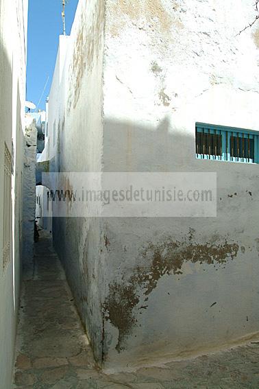 ruelle;medina;architecture;musulmane;hammamet;