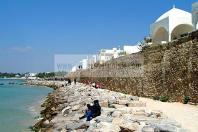 architecture;musulmane;medina;rempart;plage;hammamet;