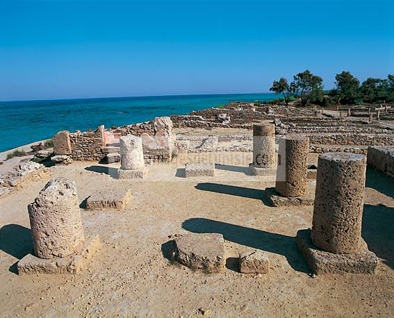 antiquite;punique;kerkouane;villa;architecture;antique;peristyle;