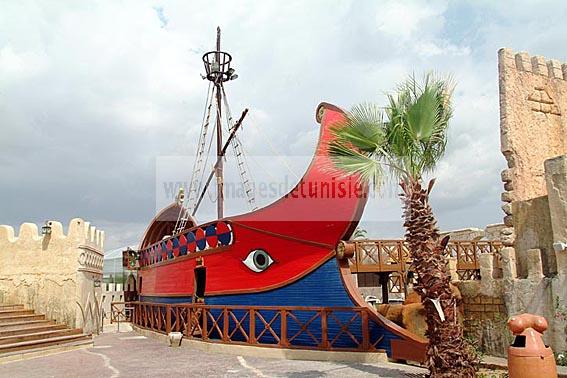 tourisme;parc;d'attractions;jeux;attractions;parc;yasmine;hammamet;carthageland;