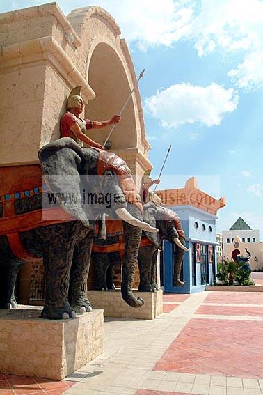 tourisme;parc;d'attractions;jeux;attractions;parc;yasmine;hammamet;carthageland;