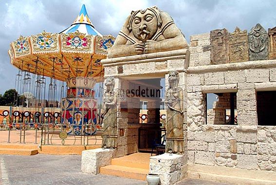 tourisme;parc;d'attractions;jeux;attractions;parc;yasmine;hammamet;carthageland;