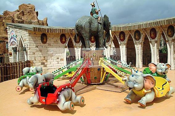 tourisme;parc;d'attractions;jeux;attractions;parc;yasmine;hammamet;carthageland;