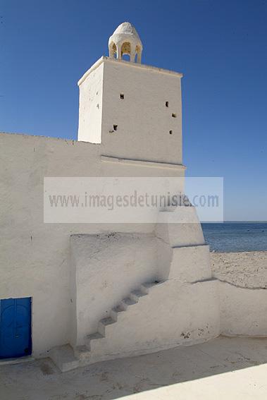 djerba;ile;jerba;guellala;architecture;musulmane;Mosquee;Mosque;Minaret;islam;mer;