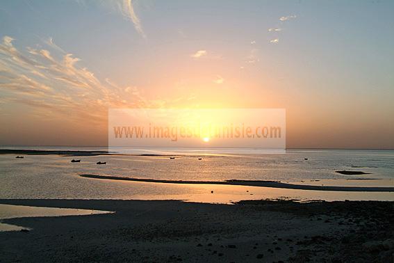 djerba;guellala;ile;jerba;soleil;paysage;mer;coucher;de;soleil;