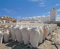 djerba;ile;jerba;guellala;architecture;musulmane;Mosquee;Mosque;coupole;artisanat;poterie;jarre;