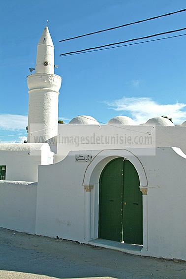 djerba;houmt;souk;ile;jerba;architecture;musulmane;coupole;Mosquee;Mosque;cour;porte;ottoman;