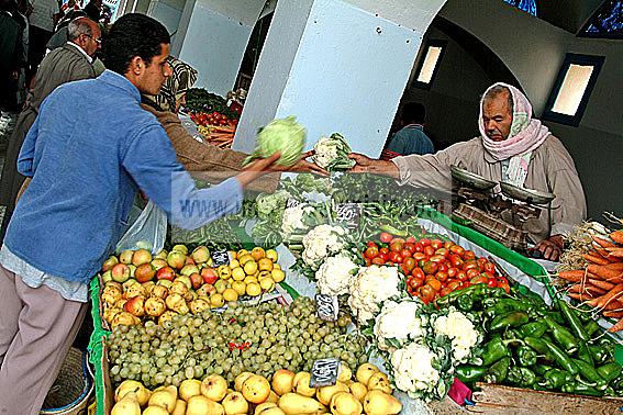 djerba;houmt;souk;ile;jerba;march;marche;Legumes;fruits;