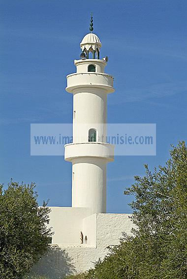 djerba;houmt;souk;ile;jerba;architecture;musulmane;Minaret;Mosquee;Mosque;ottoman;