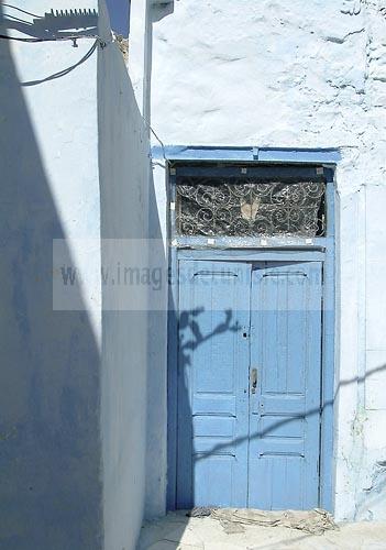 bizerte;architecture musulmane;faÃ§ade;medina;porte