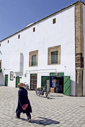 bizerte;architecture musulmane;faÃ§ade;Mosquee