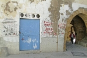 bizerte;architecture-musulmane;façade;medina;porte