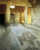 architecture-antique;antiquite;romain;villa;mosaique;amphitrite