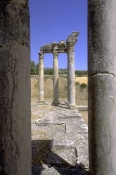 architecture-antique;antiquite;romain;dougga;temple;caelestis