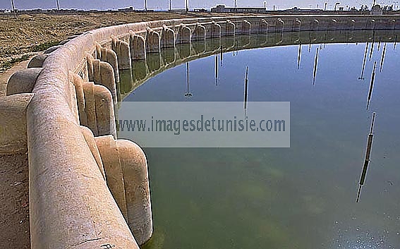 citerne;bassin;architecture musulmane;aghlabite;islam;kairouan