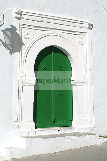 mahdia;architecture;musulmane;Palais;porte;maison;medina;