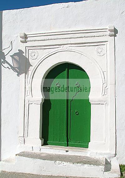 mahdia;architecture;musulmane;Palais;porte;maison;medina;