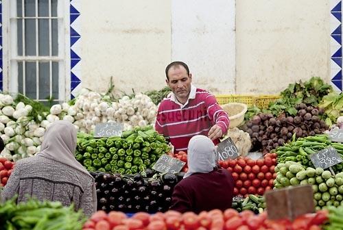 marché;légumes;poissons;marché central;fromages;olives;vendeur