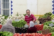 marché;légumes;poissons;marché-central;fromages;olives;vendeur