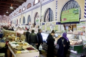 marché;légumes;poissons;marché-central;fromages;olives;vendeur