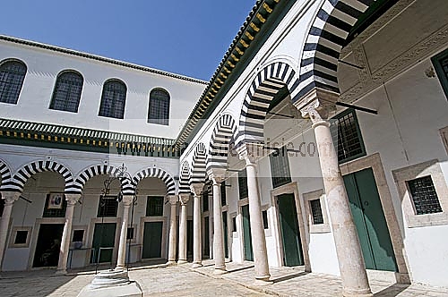 architecture musulmane;Palais;tunis;medina;Mdersa