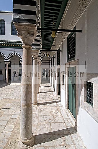 architecture musulmane;Palais;tunis;medina;Mdersa