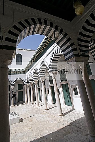 architecture musulmane;Palais;tunis;medina;Mdersa