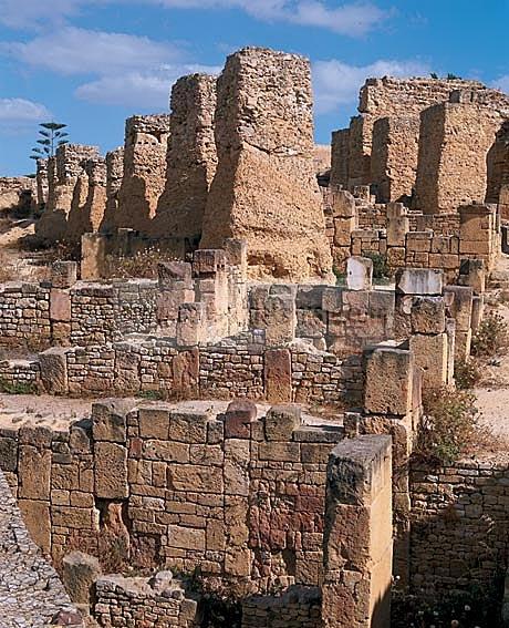 carthage;byrsa;punique;villa;antiquitÃ©
