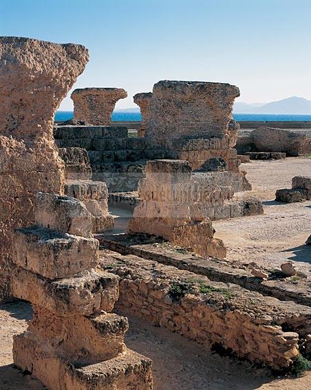 carthage;antonin;thermes;antiquité;romain