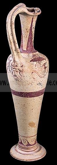carthage;musee;punique;terre cuite;aiguiere;antiquitÃ©