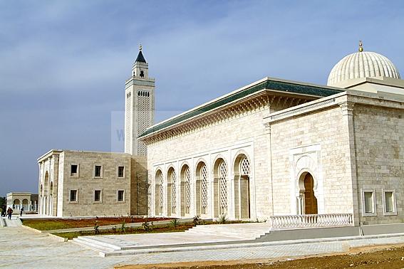 Architecture;mosquée;contemprorain;carthage