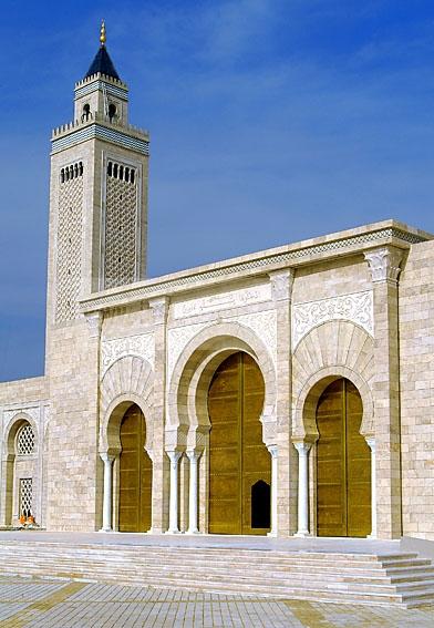 Architecture;mosquée;contemprorain;carthage