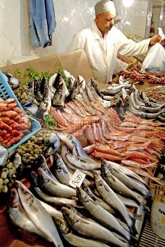 la goulette;marche;poisson