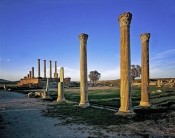 antiquite;romain;thuburbo-majus;forum;temple