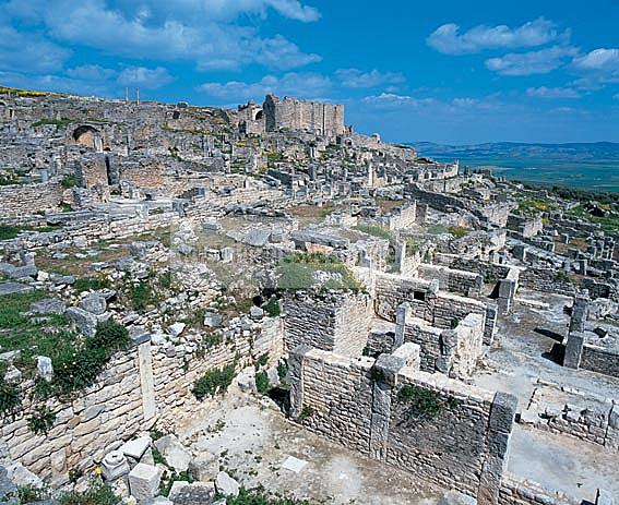 architecture;antique;antiquite;romain;dougga;