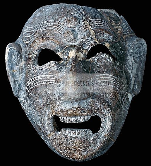 musee;bardo;punique;masque;terre cuite;antiquite;