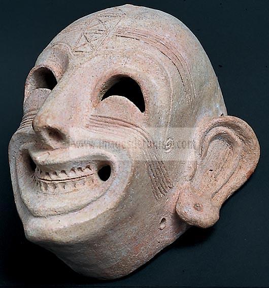 musee;bardo;punique;masque;terre cuite;antiquite;