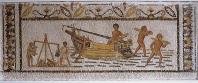 musee;bardo;romain;antiquite;mosaique;esclave;mer;navire;vie-quotidienne;