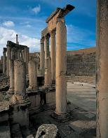 architecture-antique;antiquite;romain;dougga;theatre