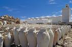 djerba;guellala;ile;jerba;architecture;musulmane;Mosquee;Mosque;coupole;artisanat;poterie;jarre;