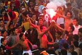 Les supporters de foot à Tunis