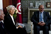 Visite Christine Lagarde, FMI