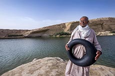 Le lac "Gafsa Beach"