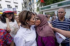 Leila Ouled Ali en campagne